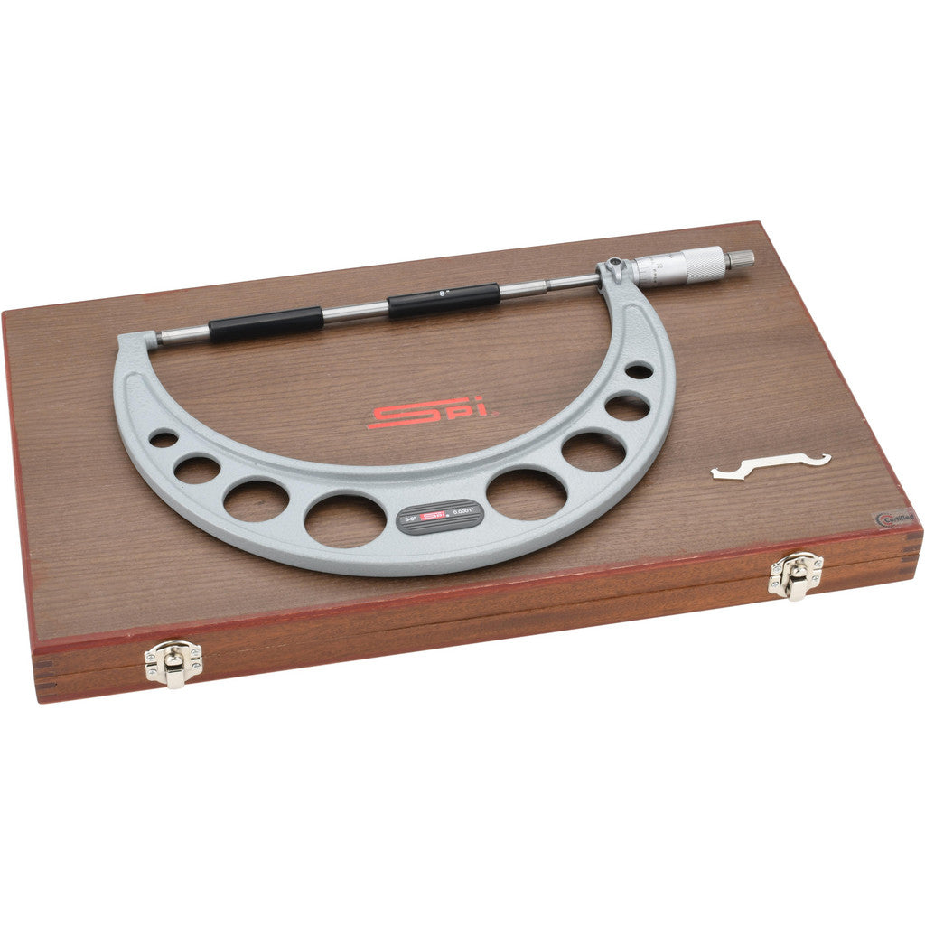 SPI CMS160622033 SPI Mechanical Outside Micrometer: 9" Range, 0.0001" Graduation (CMS160622033)