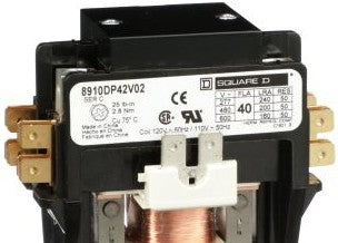 Square D Starters 8911DPSO13V09 - Definite Purpose Starter, 20A, Open, 220V (428944)