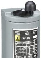 Square D Manual Motor Controllers 2601BG1 - Reversing Drum Switch, NEMA 1, 600V AC, 250V DC (432996)