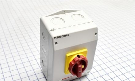 Socomec Switches 43314C04 - ENCL. Como CS I -0- II 4P 40 (43314C04)