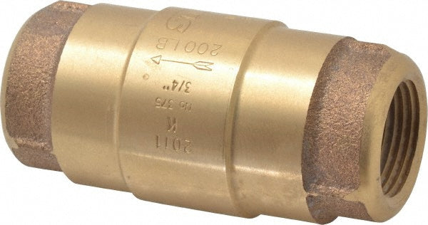 Strataflo 375-075 Strataflo Check Valves: Design: In-Line; Valve Type: Check (375-075)