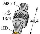 Turck Inductive Proximity BI1.5-EG08-AP6X - Sensor; Inductive Sensing Mode; 3 Wire DC (4602240)