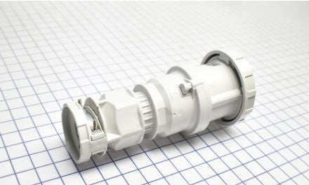 Bryant Electric Plugs & Receptacles 460C9W - Ps, Iec, Conn, 3P4W, 60A 3P 250V, W/T (460C9W)