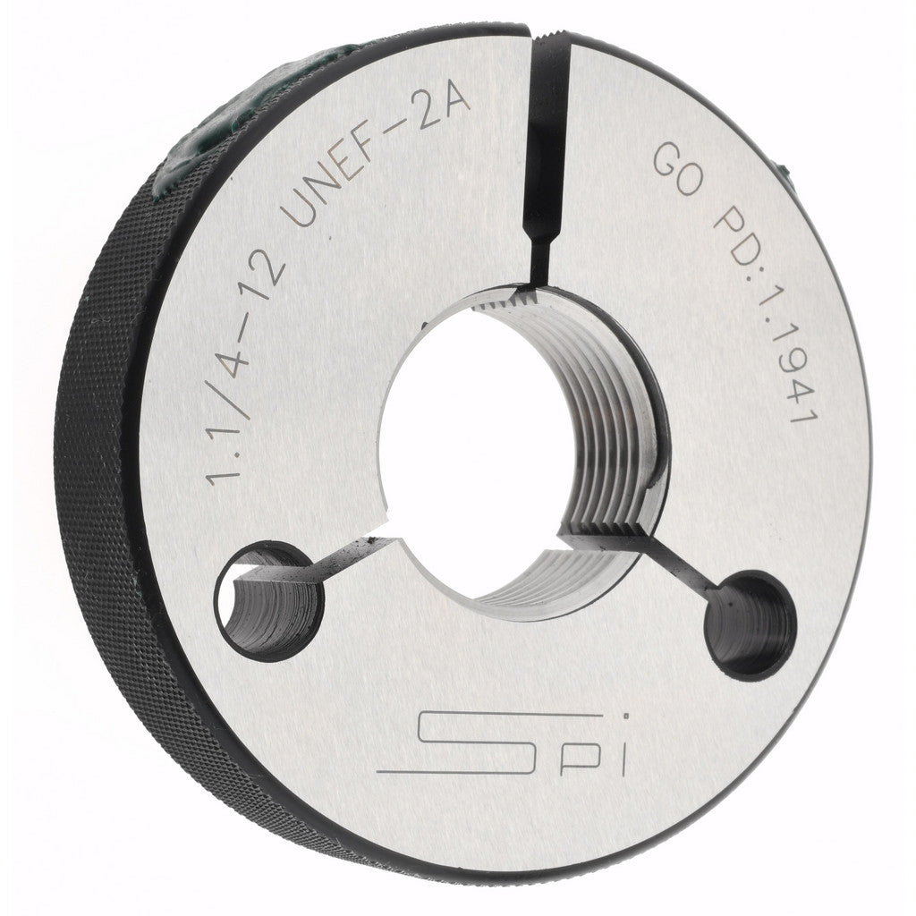 SPI 23-219-9 SPI Thread Ring Gage: 1-1/4-12 Thread, UNEF, 2A Class of Fit, Go & No (23-219-9)