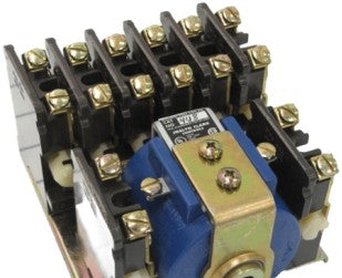 Joslyn Clark Relays 4U8-240 - Relay, 8-P N/O, 10A, 240VDC Coil, Includes Field (46590)