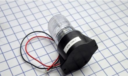 Tomar Electronics Visual Signaling Devices 470S-1280-C - Strobe, Clr, 12-80VDC, Surface Mnt, 60-80FPM (470S-1280-C)