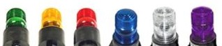 Tomar Electronics Visual Signaling Devices 470SMB-1280-C - Strobe, Clr, 12-80VDC, Magnetic Mnt w/6Ft (470SMB-1280-C)