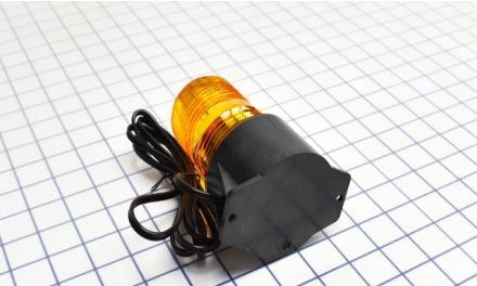 Tomar Electronics Visual Signaling Devices 480S-120-A - Amber, 120VAC Cord & Plug Surface Mount - AC (480S-120-A)