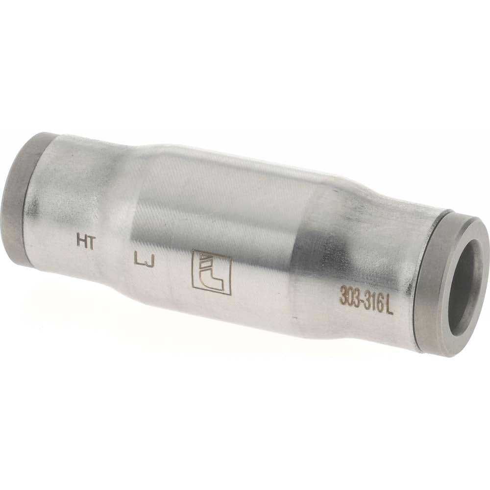 Legris 3806 56 00 Legris Push-to-Connect Tube x Tube Union: 1/4" Tube OD (3806 56 00)