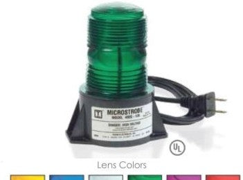 Tomar Electronics Visual Signaling Devices 490S-120T-C - Clear, 120 VAC Hazardous location Microstrobe (490S-120T-C)