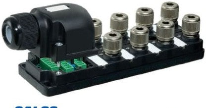 Murrelektronik I/O Modules 4927061 - Mvp12, 8Xm12, Mosa, Plug. Cap Sct., With Potent (4927061)
