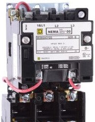 Square D Starters 8911DPSO32V02 - Definite Purpose Starter, 30A, Open, 110V (493265)