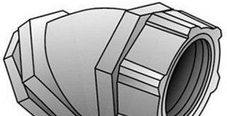 O-Z Gedney Fittings 4Q4300 - 3 In 45 Deg Conn Lfmc (4Q4300)