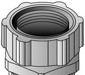 O-Z Gedney Fittings 4Q500 - 5 In Str Conn Lfmc (4Q500)