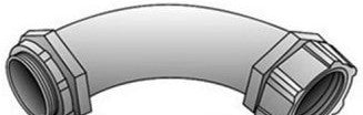 O-Z Gedney Fittings 4Q9400 - 4 In 90 Deg Conn Lfmc (4Q9400)