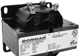 Dongan Electric Manufacturing Transformers 50-0100-053 - Transformer, Industrial Control, 240X480 Pri (50-0100-053)