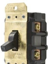 Bryant Electric Manual Motor Controllers 50002D - Disconnect Switches, Double Pole, 40A 600V AC (50002D)