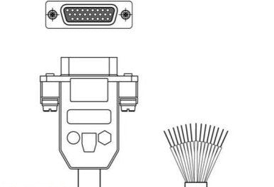 Leuze Panel & Computer Interface Cables 50037339 - BK7 KB-140-5000-20, Connection cable (50037339)