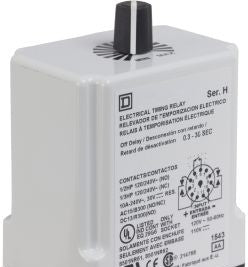 Square D Relays 9050JCK24V20 - Timer Relay 240 VAC 10A T-Jck (503239)