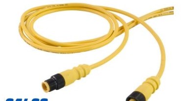Remke Industries Cordsets 504K0164AL - Single Key (M12) PUR Micro-Link Cable (504K0164AL)