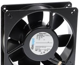 ebm-papst 5114N - FAN, 135MM SQ X 38MM DP 24VDC 147CFM 122MM C-C BALL (5114N)