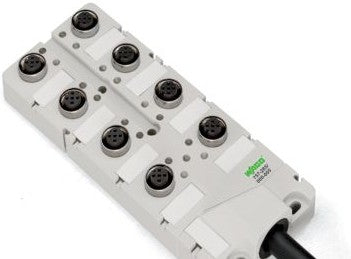 Wago Cordsets 757-285/000-010 - M12 sensor/actuator box (51157483)