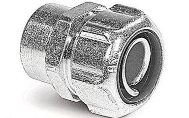 Thomas & Betts Fittings 5277GR - 2 Inch Steel liquidtight female hub adapter with (5277GR)