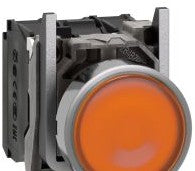 Square D Switches XB4BW35B5 - Orange Flush Complete Illum Pushbutton 22mm (532796)