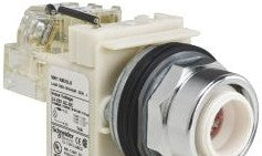 Square D Switches 9001KT35LR - Round Pilot Light 30mm - LED BA 9s - 24/28 V (533116)