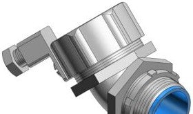 Thomas & Betts Fittings 5346GR-SG - 1-1/2 Inch 45 Degree Malleable Iron Insulated (5346GR-SG)