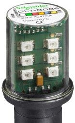 Square D Visual Signaling Devices DL1BDB6 - Harmony Protected LED Bulb, Blue, BA 15D, 24V (537374)