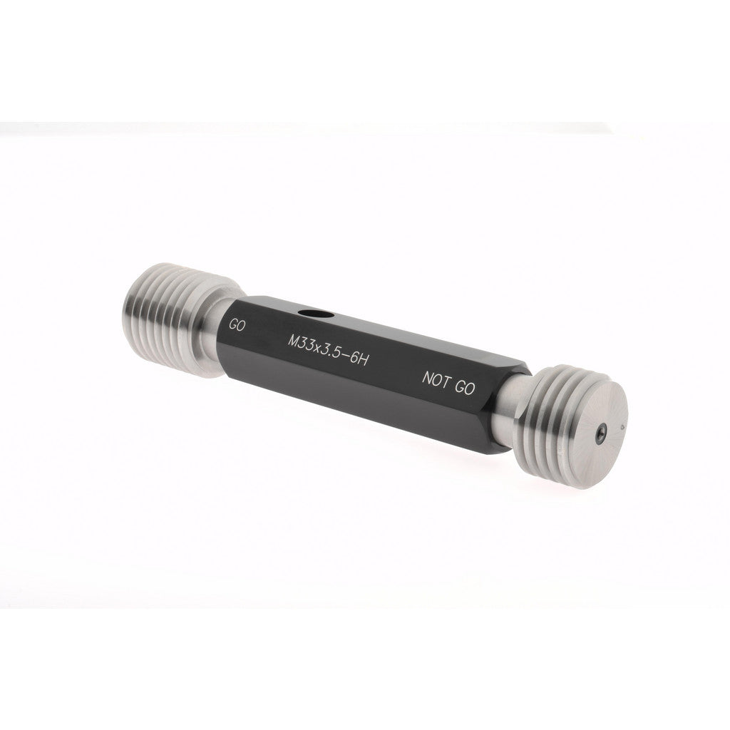 SPI 37-212-8 SPI Thread Plug Gage: M33x3.5, Class 6H, Double End, Go/No Go (37-212-8)