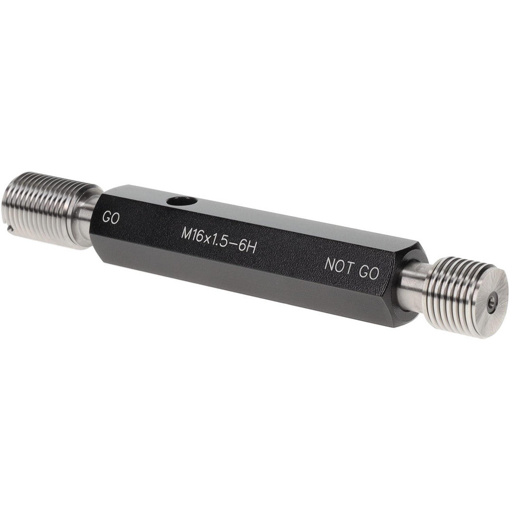 SPI 37-198-9 SPI Thread Plug Gage: M16x1.5, Class 6H, Double End, Go/No Go (37-198-9)