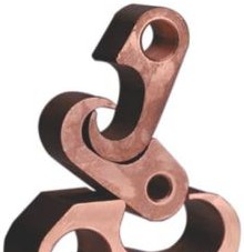 Blackburn 54865CK - E-Z-Ground Figure 6 Copper Compression Ground Tap (54865CK)