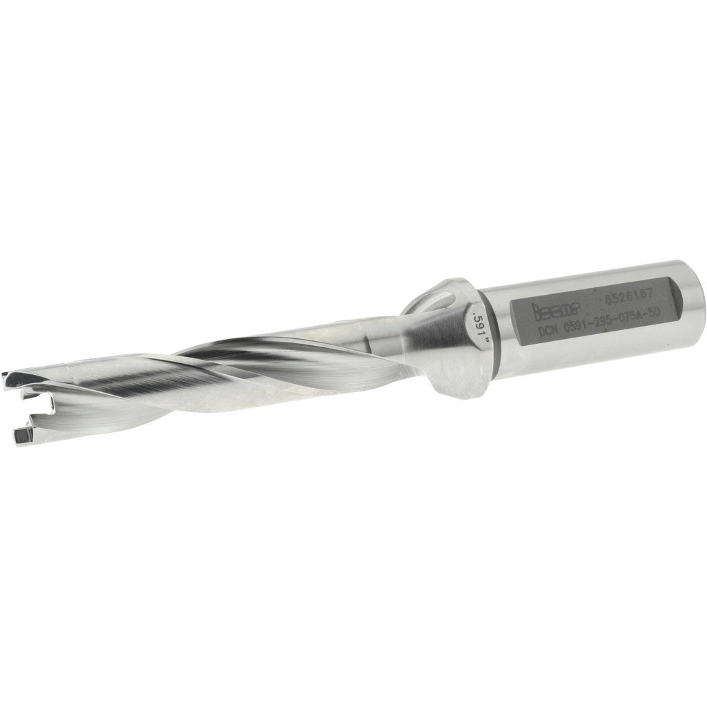 Iscar 3202451 Iscar Replaceable-Tip Drill: 0.5910" to 0.6260", 2.9500" Max Depth (3202451)
