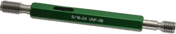 GF Gage W0312243BS GF Gage Thread Plug Gage: 5/16-24, Class 3B, Double End, Go/No Go (W0312243BS)