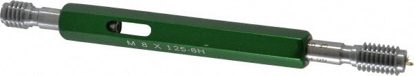 GF Gage W0801256HS GF Gage Thread Plug Gage: M8x1.25, Class 6H, Double End, Go/No Go (W0801256HS)