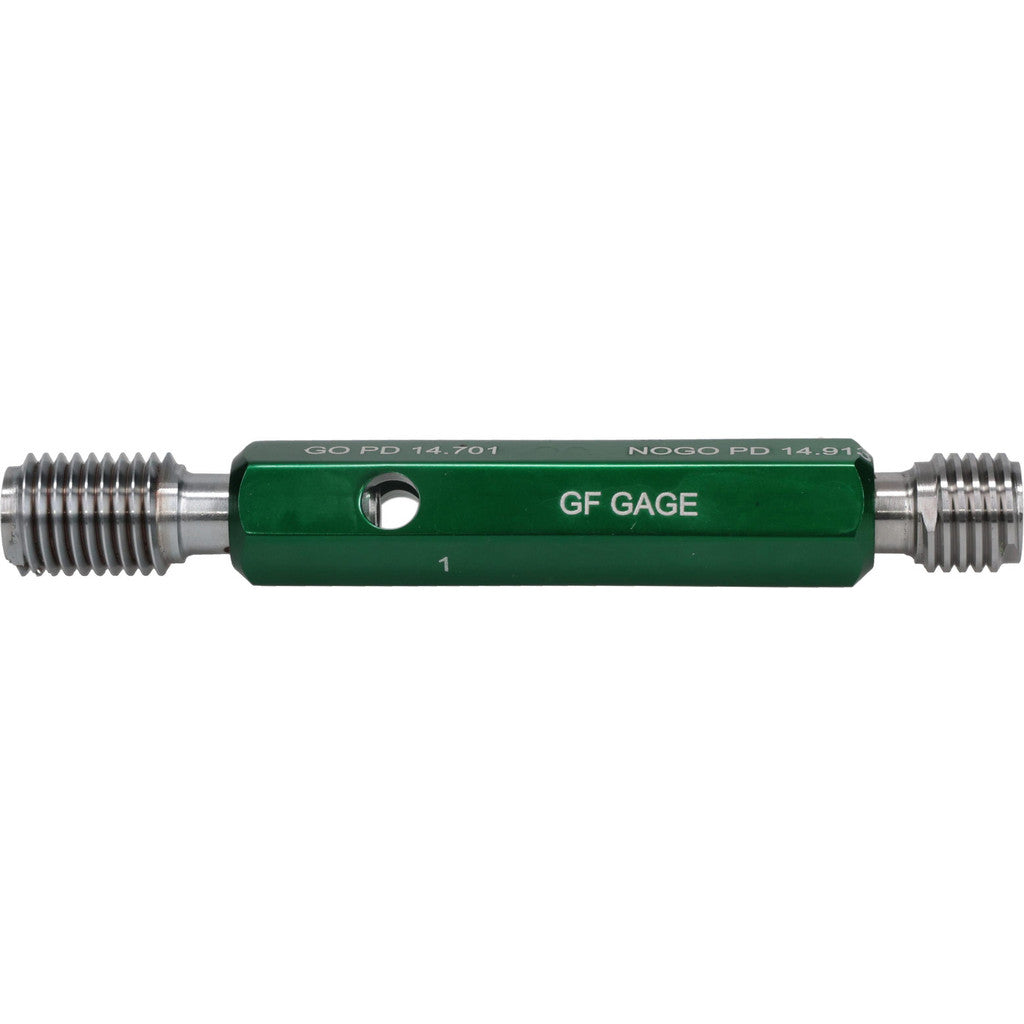 GF Gage W1602006HS GF Gage Thread Plug Gage: M16x2, Class 6H, Double End, Go/No Go (W1602006HS)