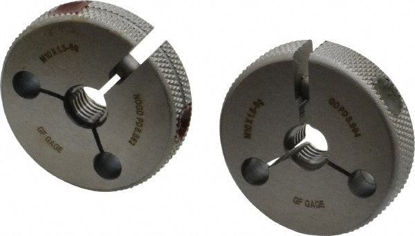 GF Gage R1001506GS GF Gage Thread Ring Gage: M10x1.5 Thread, Metric, 6G Class of Fit (R1001506GS)