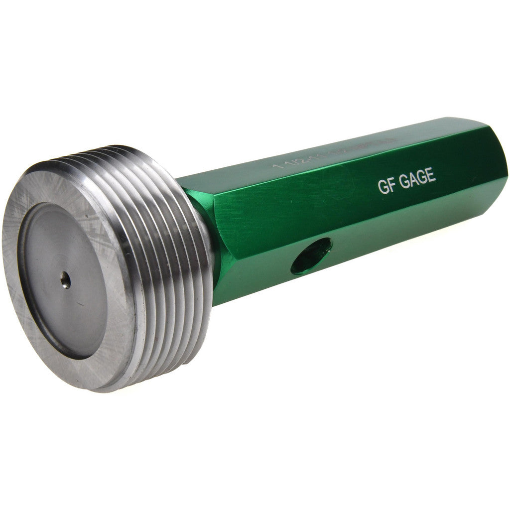 GF Gage P150099NSE GF Gage Pipe Thread Plug Gage: Tapered, 1-1/2-11-1/2, Class L-1 (P150099NSE)