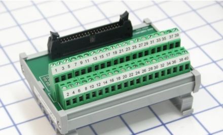 Altech DIN Rail Interface Modules 5726.2 - TERM BLK FBK40 INTERFACE FBK RIBBON CABLE TO (5726.2)