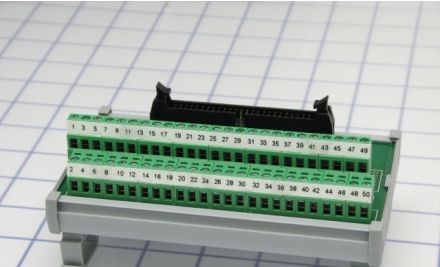 Altech DIN Rail Interface Modules 5727.2 - TERM BLK FBK50 INTERFACE FBK RIBBON CABLE TO (5727.2)