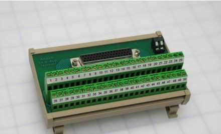 Altech DIN Rail Interface Modules 5749.2 - TERM BLK SD-F50 SD MODULES WITH SUB- D FEMALE (5749.2)