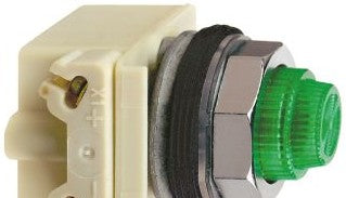 Square D Switches 9001KP35LGG31 - Harmony 9001K Pilot Light, Green, 10A (575540)