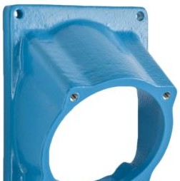 Meltric Plugs & Receptacles 594M3 - Metal Angle Adapter, 30 Degree (594M3)