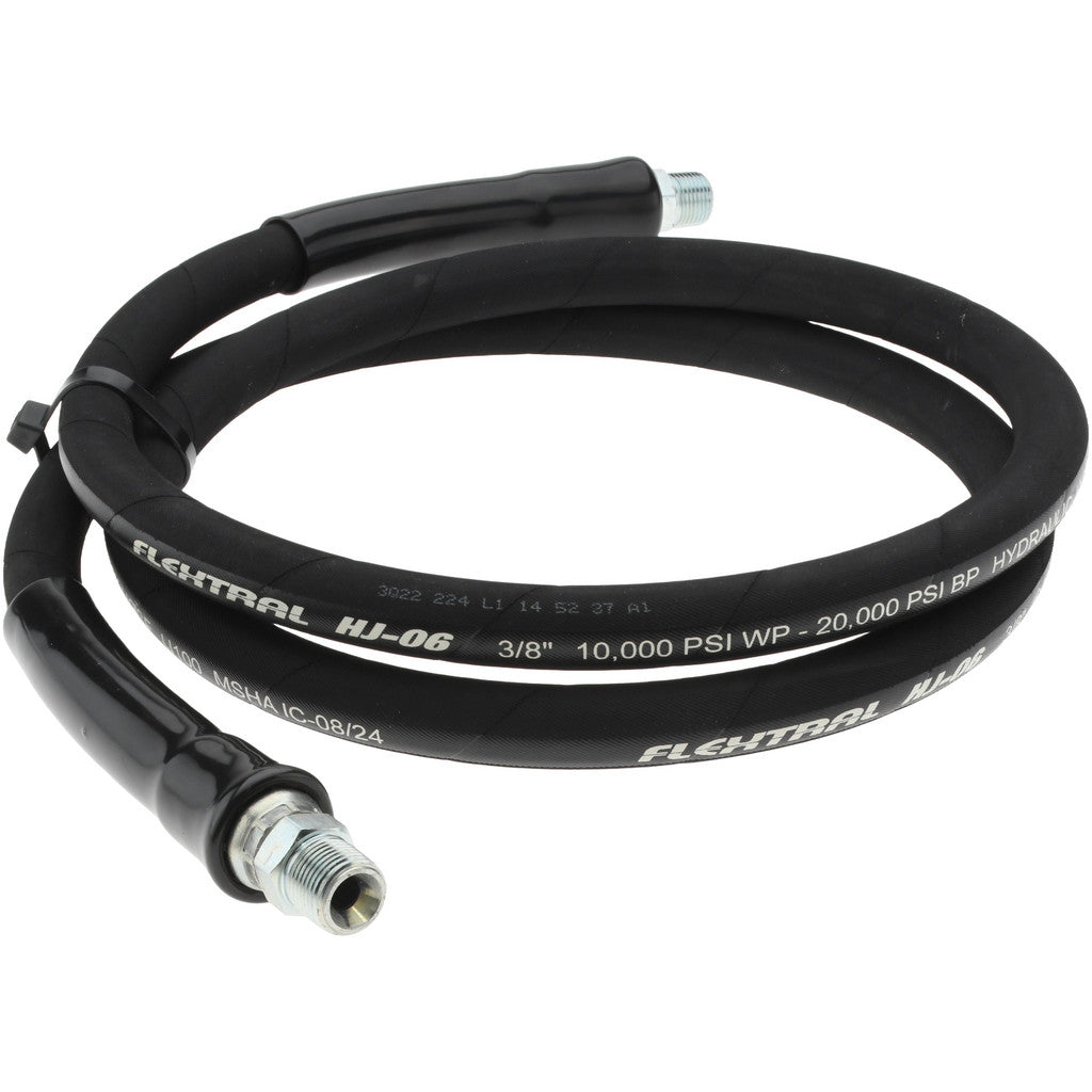 Value Collection PS-MH-HPC1-025 Value Collection Hydraulic Pump Hose: 3/8" ID, 6' OAL, Rubber (PS-MH-HPC1-025)