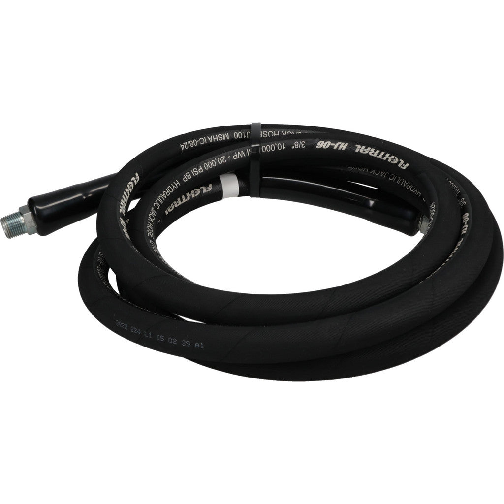 Value Collection PS-MH-HPC1-024 Value Collection Hydraulic Pump Hose: 3/8" ID, 10' OAL, Rubber (PS-MH-HPC1-024)