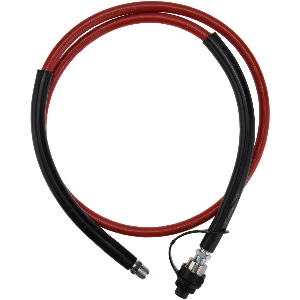 Value Collection PS-MH-HPC1-043 Value Collection Hydraulic Pump Hose: 1/4" ID, 6' OAL (PS-MH-HPC1-043)