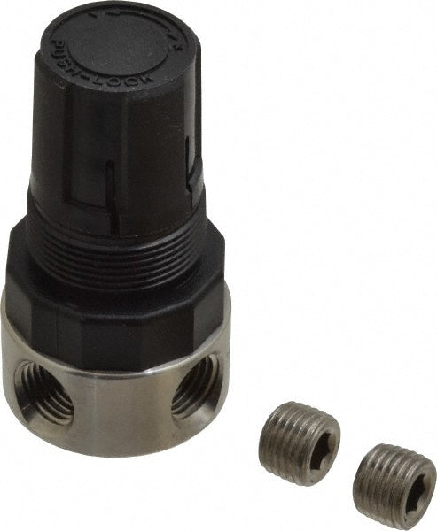 Parker PR364-02CSS Parker Compressed Air Regulator: 1/4" NPT, 300 Max psi, Miniature (PR364-02CSS)