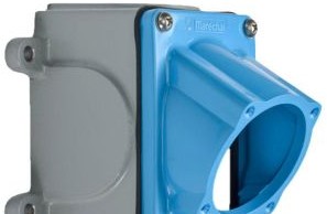 Meltric Plugs & Receptacles 61-3A053-080-34 - Junction Box, Metal, 3/4in.NPT Entry, w/ (61-3A053-080-34)